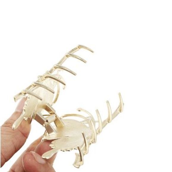 NWOT Pink Lily of the Valley Floral Hair Clip - Picture 2 of 4